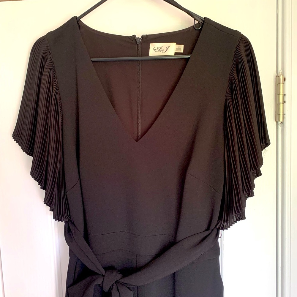Beautiful black Eliza J size 12 pant romper suite
